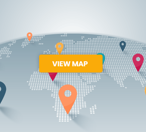 Map of AVIS rental desk at Gdansk Airport